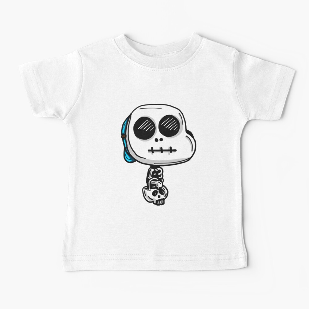 Gumball Watterson from The Amazing World of Gumball™ wearing a Halloween Skeleton Costume Baby T-Shirt