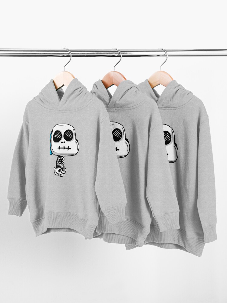 Alternate view of Gumball Watterson from The Amazing World of Gumball™ wearing a Halloween Skeleton Costume Toddler Pullover Hoodie