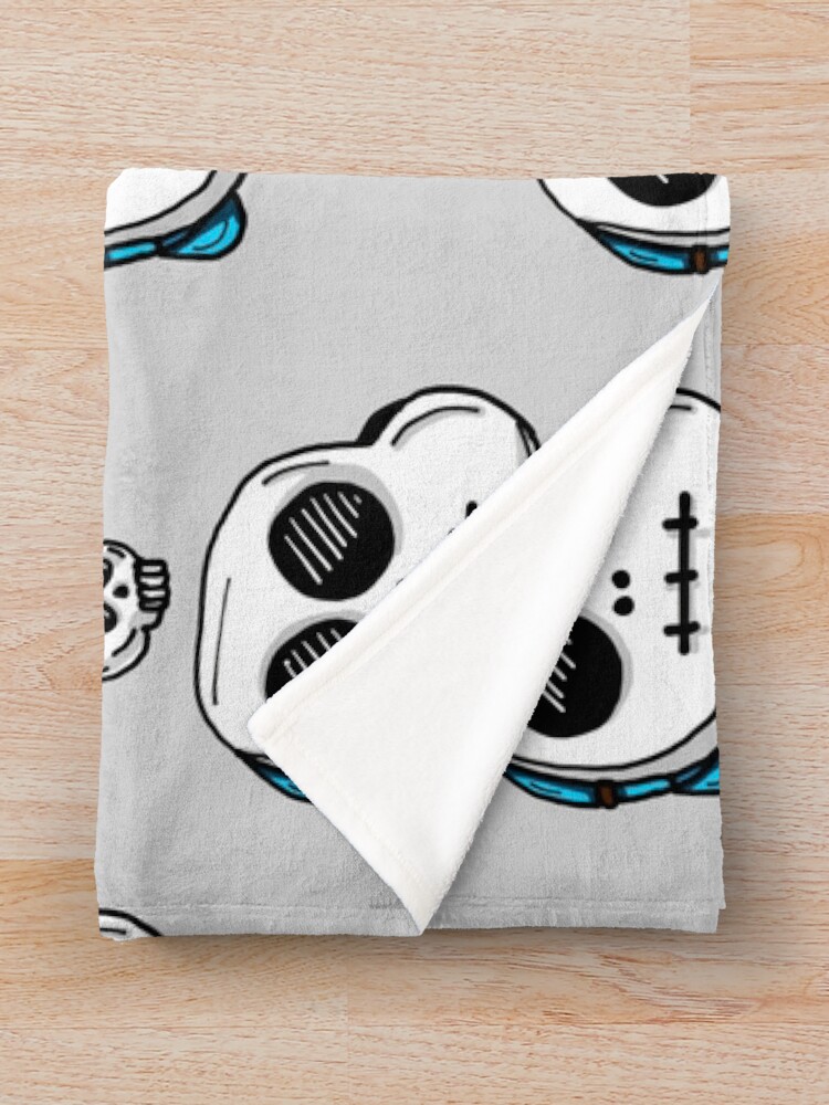 Alternate view of Gumball Watterson from The Amazing World of Gumball™ wearing a Halloween Skeleton Costume Throw Blanket