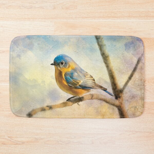 Item preview, Eastern Bluebird On A Bluebird Day designed and sold by Lois  Bryan.