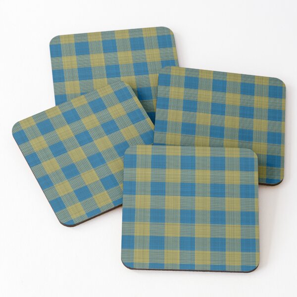 Item preview, Blue / Yellow / Green "Fabric" check pattern designed and sold by wagnerps.