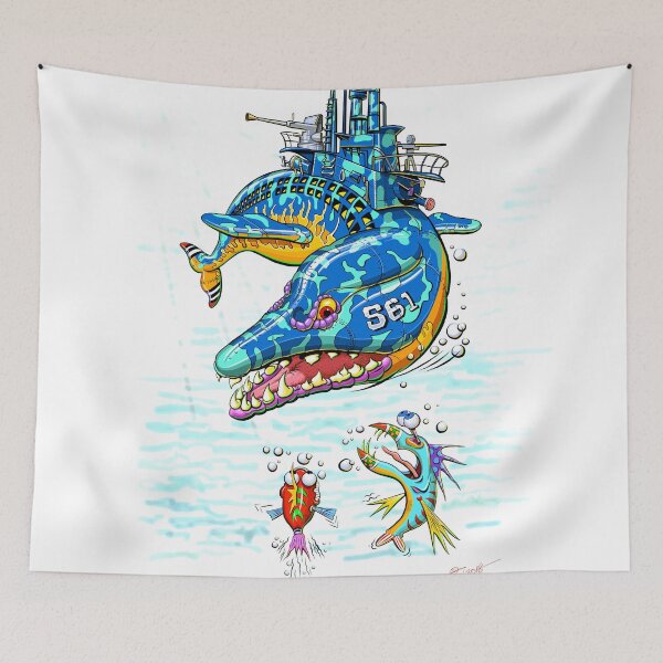 Item preview, The Fishy's Nightmare designed and sold by Smart Aleck Art.