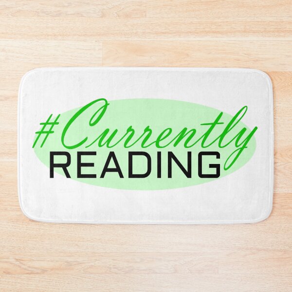 Item preview, #CurrentlyReading (Green) designed and sold by Cosmic Cutenesss.