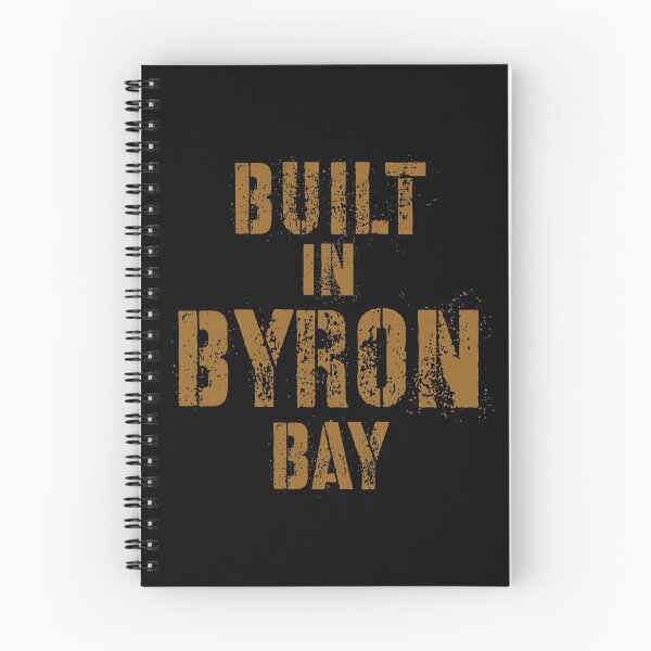 Item preview, Built in Byron Bay typography text art by Word Fandom - wordfandom designed and sold by Kerry Pritchard.