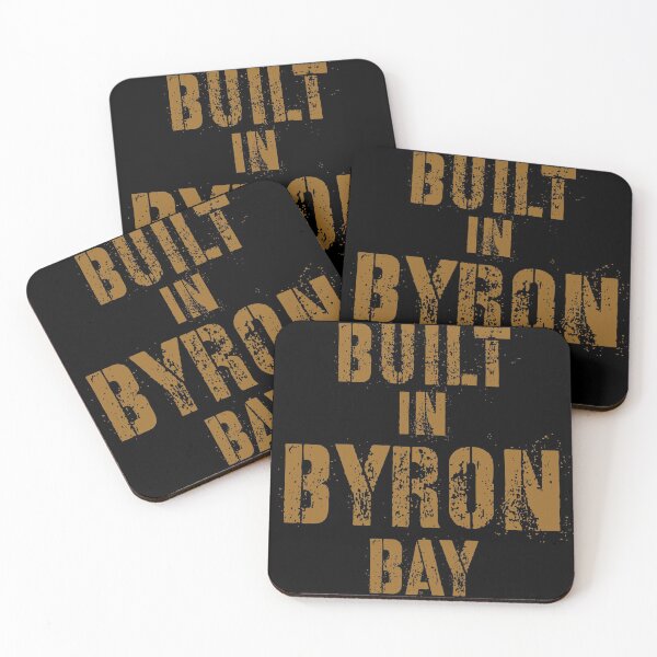 Item preview, Built in Byron Bay typography text art by Word Fandom - wordfandom designed and sold by Kerry Pritchard.