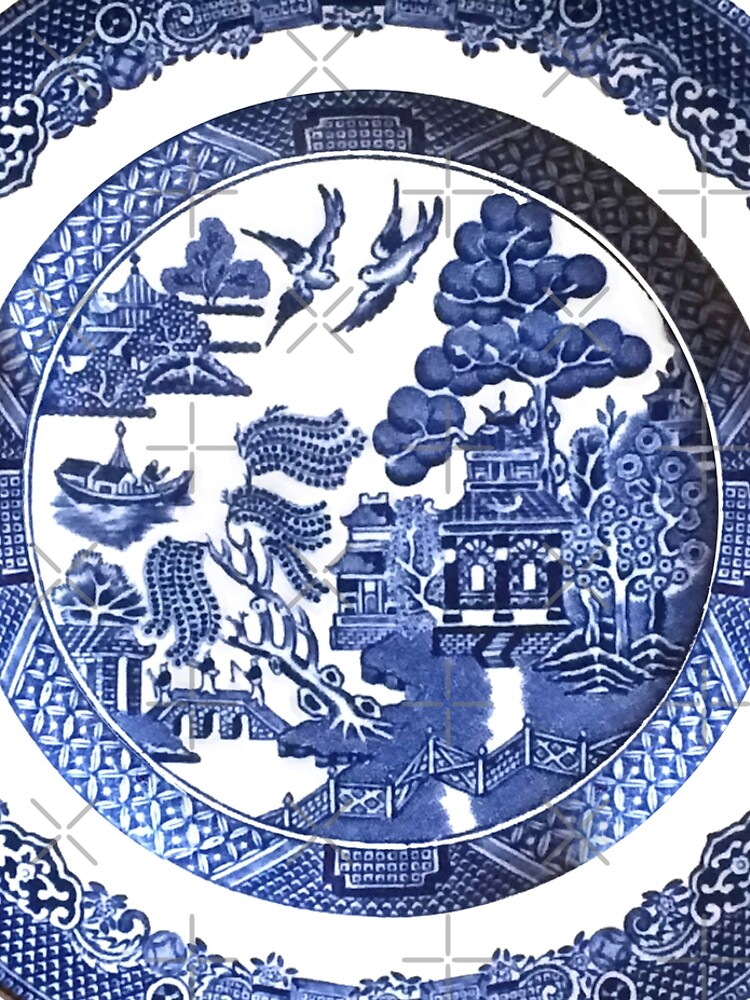 Blue Willow China by MadeByBKG
