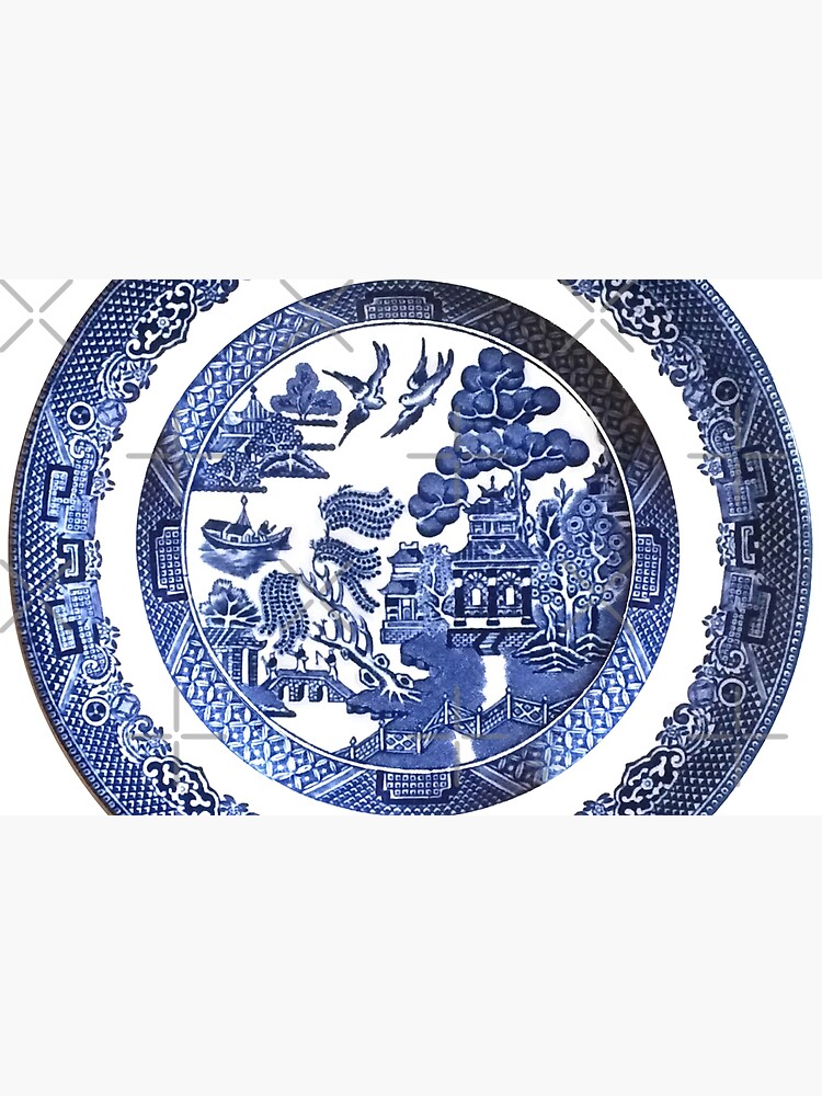 Blue Willow china pattern