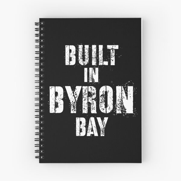 Item preview, Built in Byron Bay typography text art by Word Fandom - wordfandom designed and sold by Kerry Pritchard.