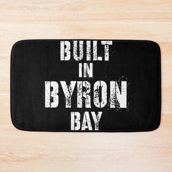 Item preview, Built in Byron Bay typography text art by Word Fandom - wordfandom designed and sold by Kerry Pritchard.