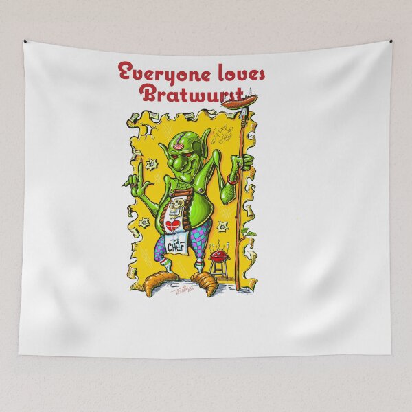 Item preview, Everyone Loves Bratwurst designed and sold by DocSmith.