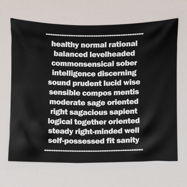 Item preview, Healthy Sanity Sober Intelligence designed and sold by Stanarchy.