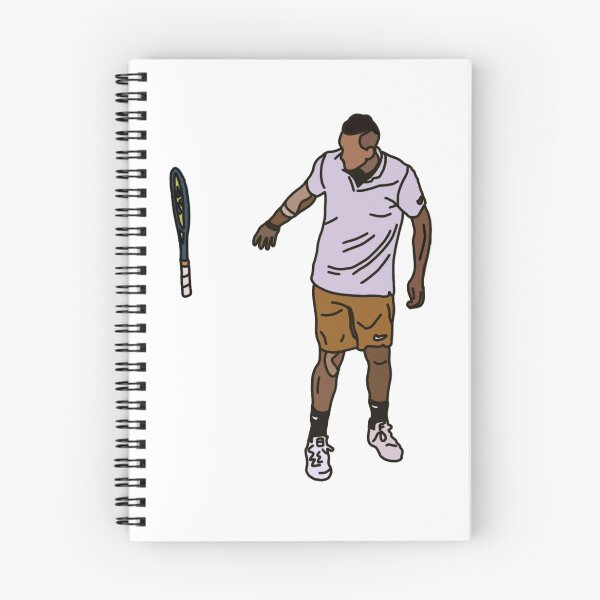 Item preview, Nick Kyrgios Throwing Tennis Racquet designed and sold by baileylsims.