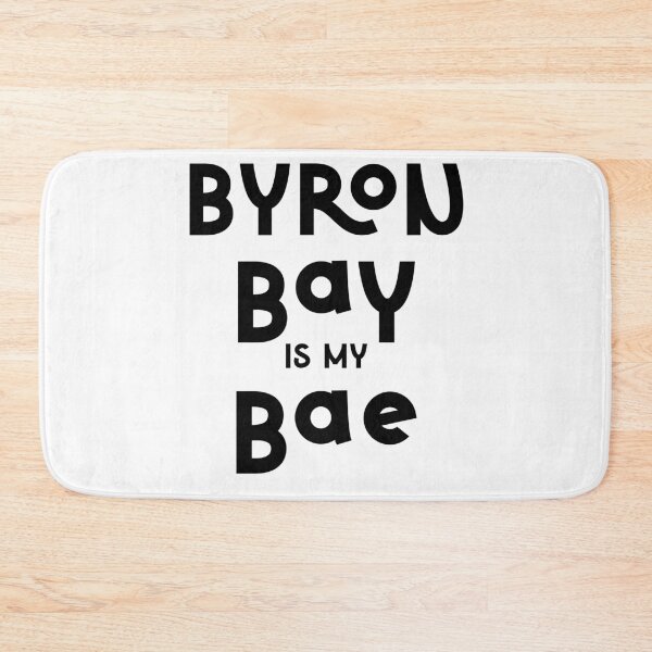Item preview, Byron Bay is my Bae typography text art by Word Fandom - wordfandom designed and sold by Kerry Pritchard.