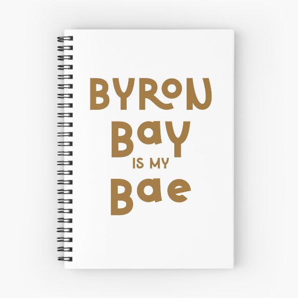 Item preview, Byron Bay is my Bae typography text art by Word Fandom - wordfandom designed and sold by Kerry Pritchard.