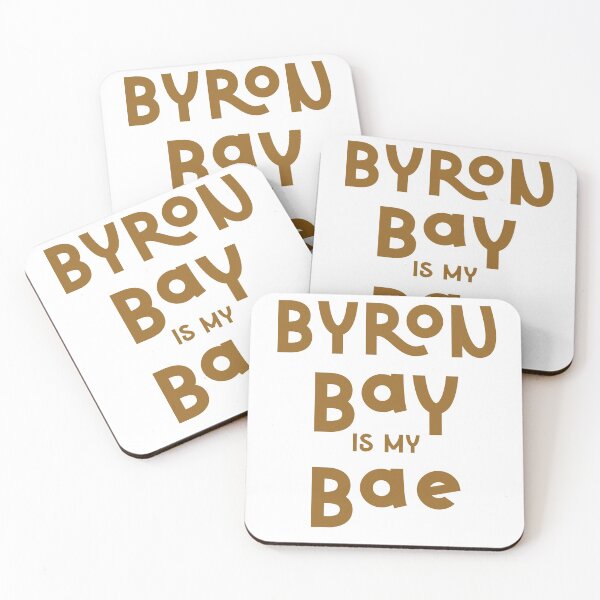 Item preview, Byron Bay is my Bae typography text art by Word Fandom - wordfandom designed and sold by Kerry Pritchard.