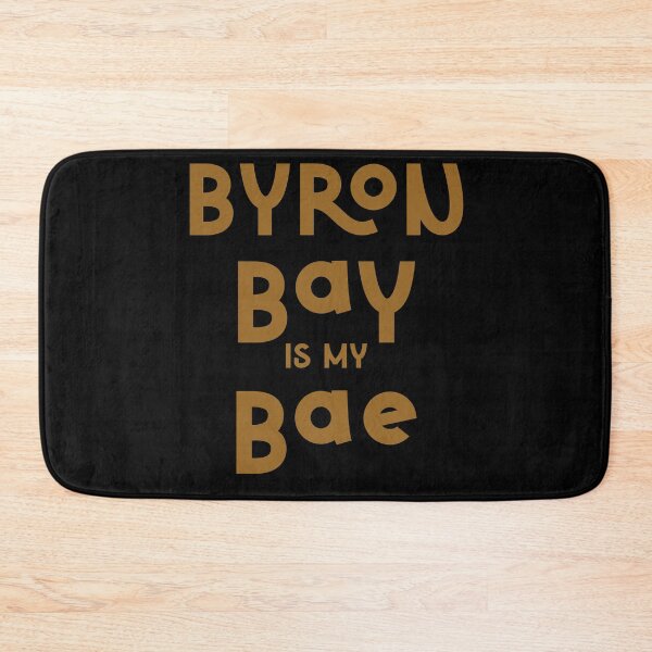 Item preview, Byron Bay is my Bae typography text art by Word Fandom - wordfandom designed and sold by Kerry Pritchard.