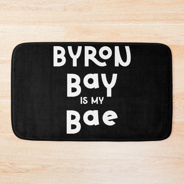 Item preview, Byron Bay is my Bae typography text art by Word Fandom - wordfandom designed and sold by Kerry Pritchard.