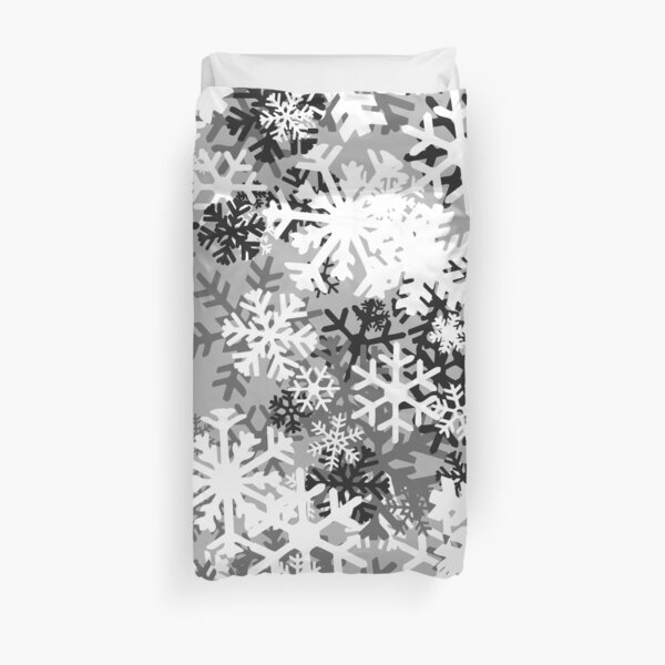Snowflake Camo Duvet Cover