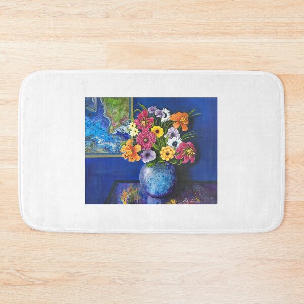 Item preview, Poured vase blue designed and sold by Marg Pearson.