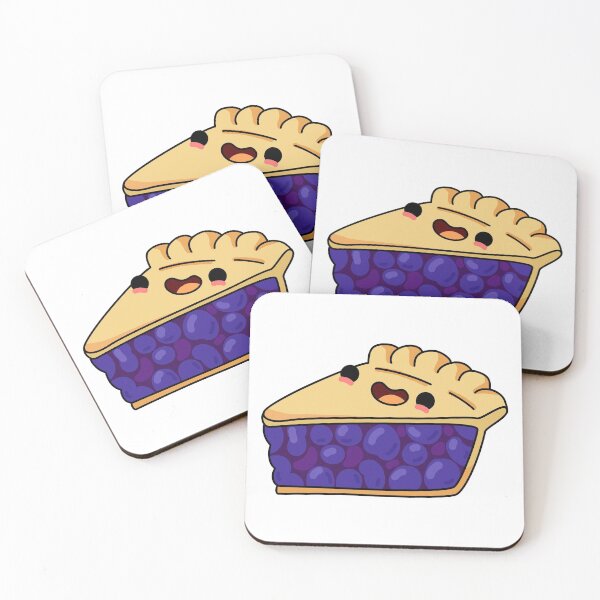 Item preview, Kawaii Blueberry Pie designed and sold by kawaiilife.