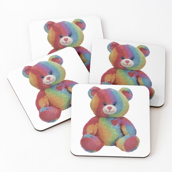 Item preview, rainbow teddy bear designed and sold by twinksehun.