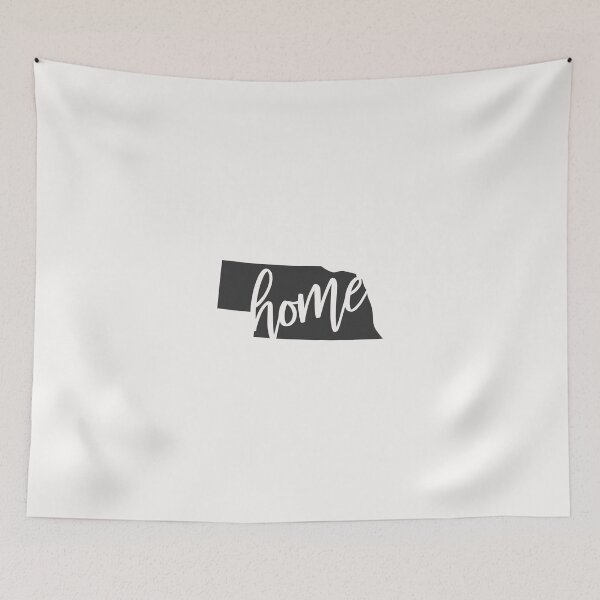 Item preview, Nebraska Home State Outline Design, Nebraska Gift, Homegrown print designed and sold by DNH Threads.