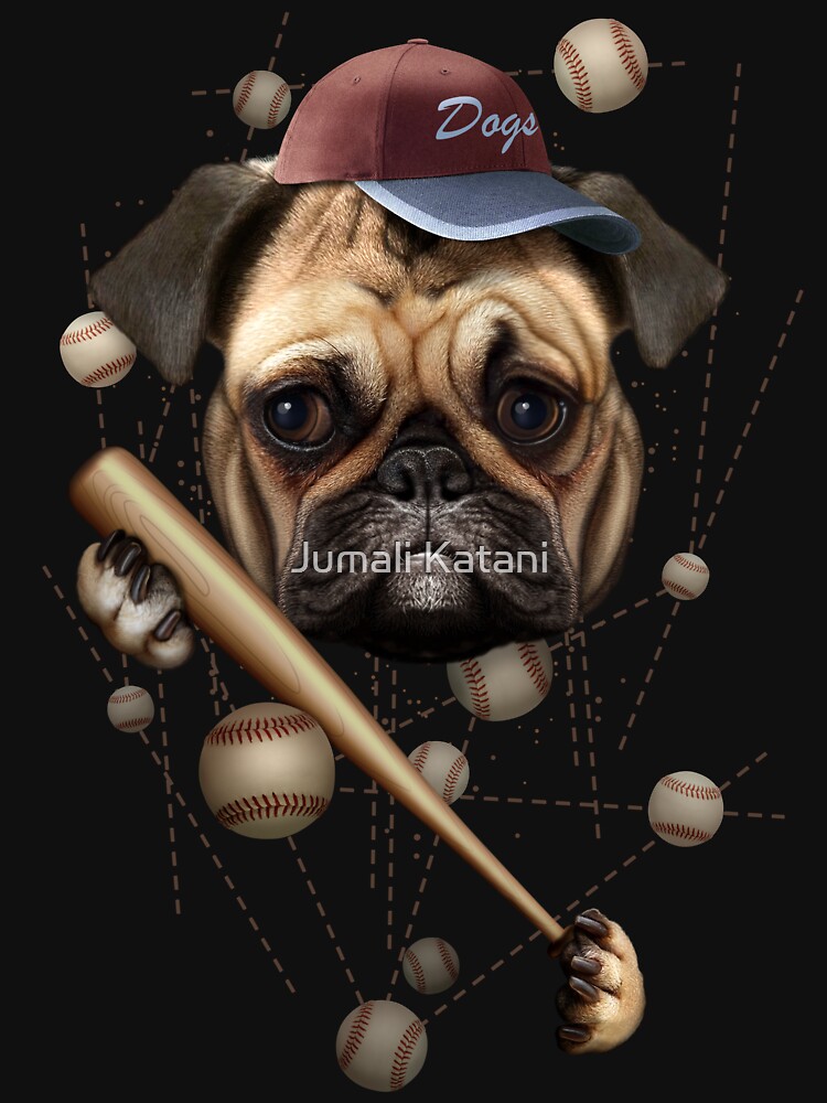 "DOG BASEBALL" Tshirt for Sale by MEDIACORPSE Redbubble dogs t