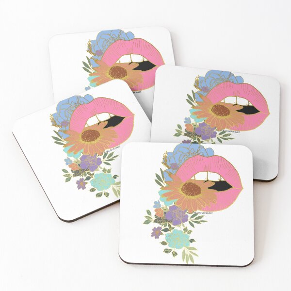 Item preview, Floral Open Mouth- Retro Gold designed and sold by LordGraceArt.