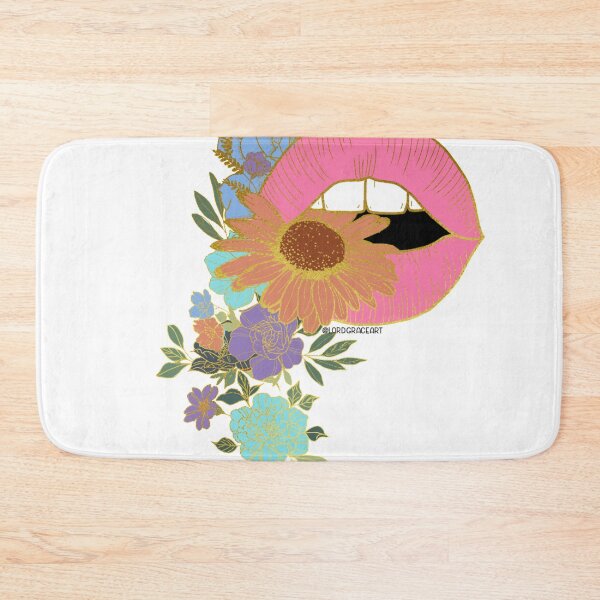 Item preview, Floral Open Mouth- Retro Gold designed and sold by LordGraceArt.