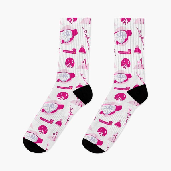 Item preview, Hot Pink Watercolor Ski and Skiing Pack designed and sold by The-Goods.