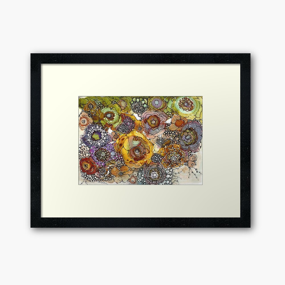 Floral Ambrosia Framed Art Print