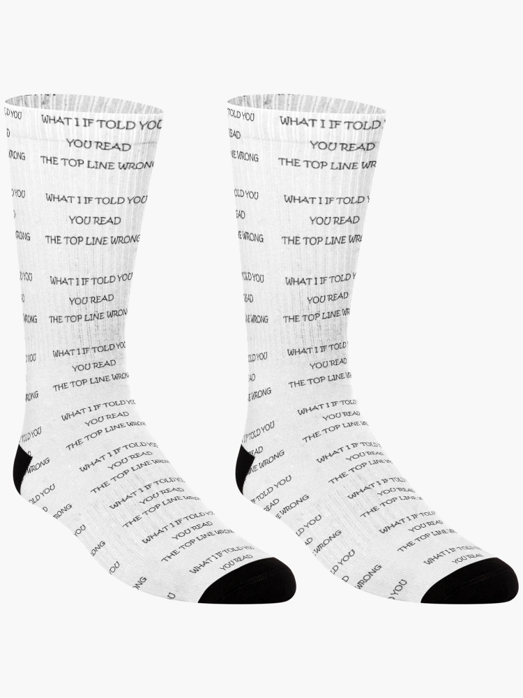 Thumbnail 3 of 5, Socks, Language Tricks designed and sold by ColorfulCortex.