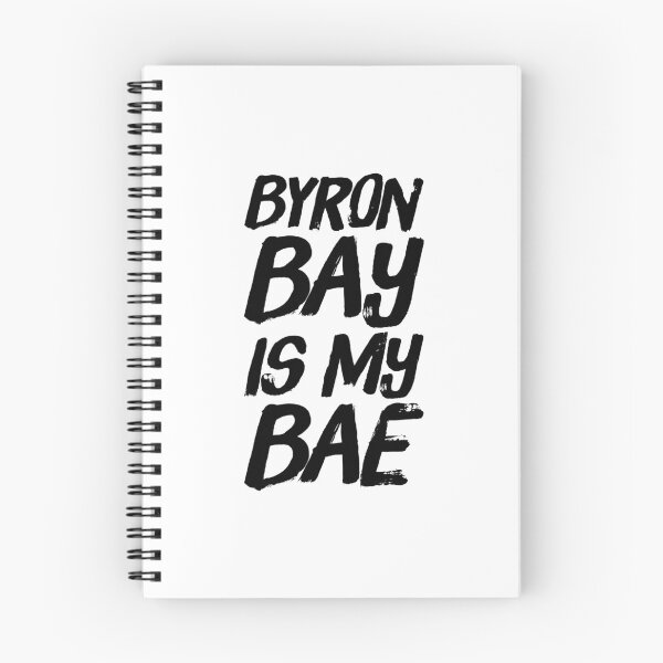 Item preview, Byron Bay is my Bae typography text art by Word Fandom - wordfandom designed and sold by Kerry Pritchard.
