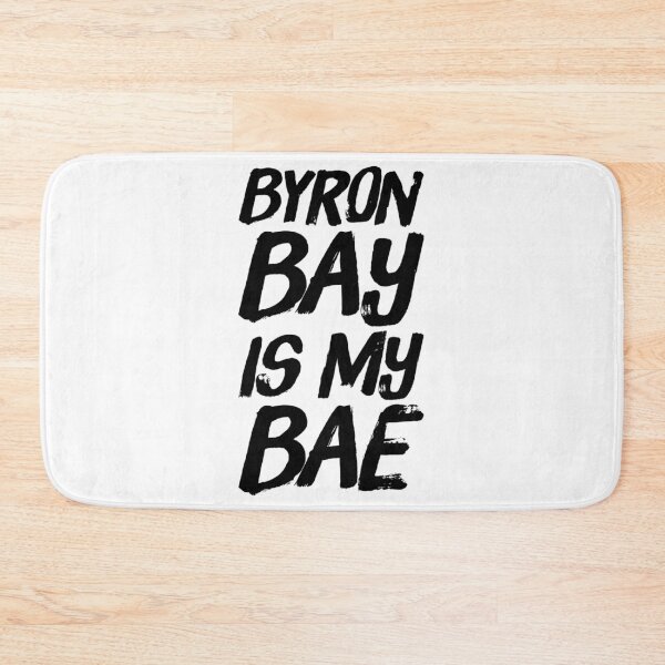Item preview, Byron Bay is my Bae typography text art by Word Fandom - wordfandom designed and sold by Kerry Pritchard.