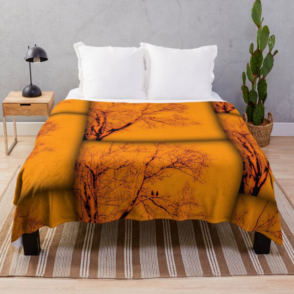 Item preview, Birds in the Branches Orange & Black Photo Art designed and sold by EvePenman.