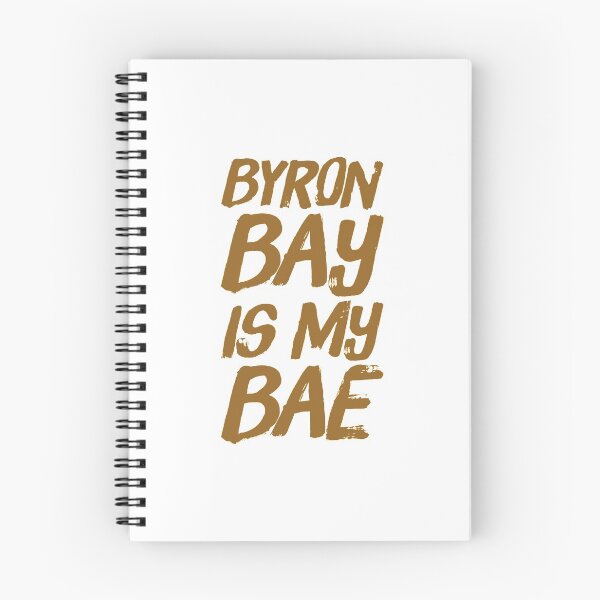 Item preview, Byron Bay is my Bae typography text art by Word Fandom - wordfandom designed and sold by Kerry Pritchard.