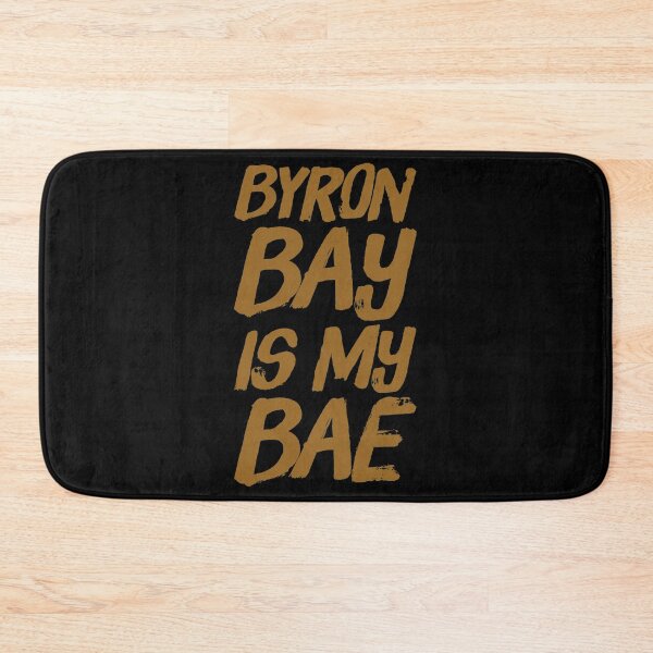 Item preview, Byron Bay is my Bae typography text art by Word Fandom - wordfandom designed and sold by Kerry Pritchard.