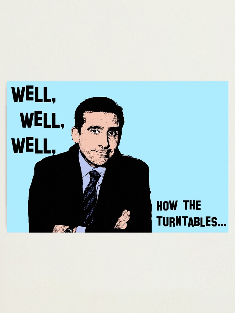 "How the turntables, The Office" Photographic Print by iChanka Redbubble