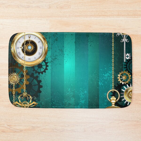 Item preview, Jewelry Watch on a Green Background ( Steampunk ) designed and sold by Blackmoon9.