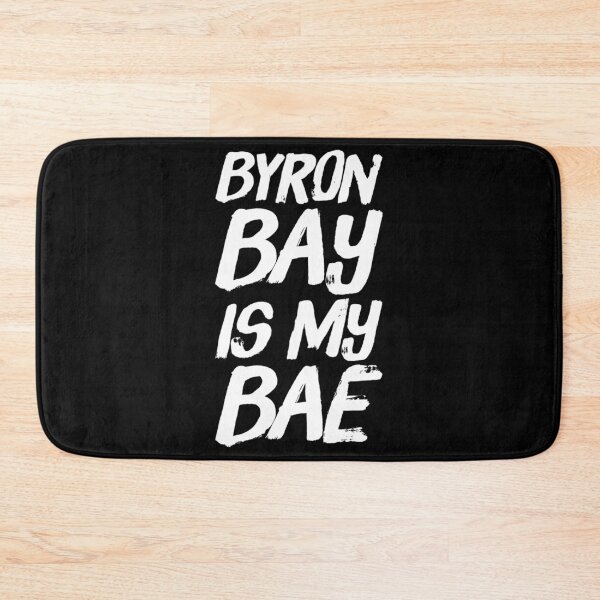 Item preview, Byron Bay is my Bae typography text art by Word Fandom - wordfandom designed and sold by Kerry Pritchard.