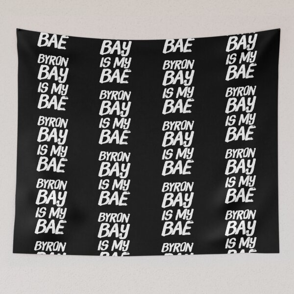 Item preview, Byron Bay is my Bae typography text art by Word Fandom - wordfandom designed and sold by Kerry Pritchard.