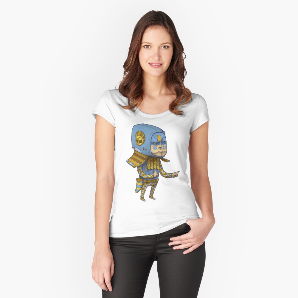 Item preview, Fitted Scoop T-Shirt designed and sold by artistechnology.
