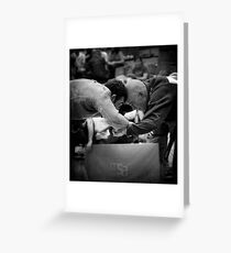 Murat Karadenizli x Angus Friend Greeting Card