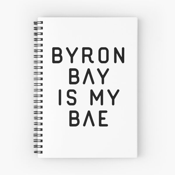 Item preview, Byron Bay is my Bae typography text art by Word Fandom - wordfandom designed and sold by Kerry Pritchard.