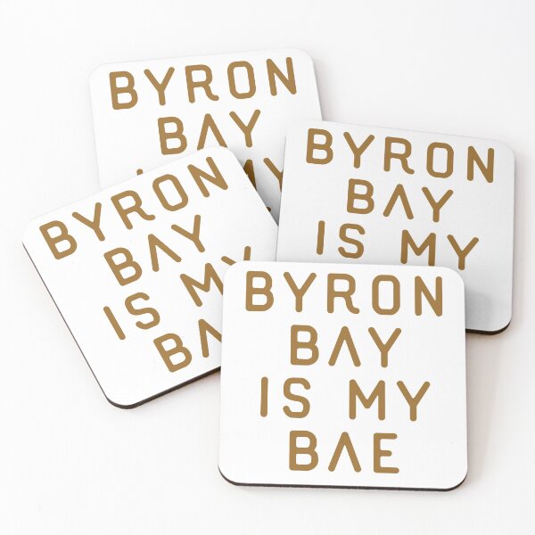 Item preview, Byron Bay is my Bae typography text art by Word Fandom - wordfandom designed and sold by Kerry Pritchard.