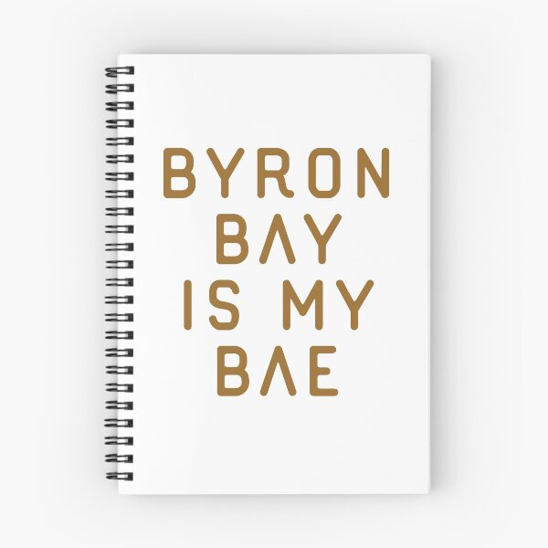 Item preview, Byron Bay is my Bae typography text art by Word Fandom - wordfandom designed and sold by Kerry Pritchard.