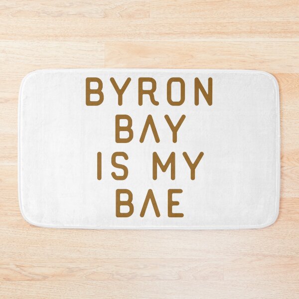 Item preview, Byron Bay is my Bae typography text art by Word Fandom - wordfandom designed and sold by Kerry Pritchard.