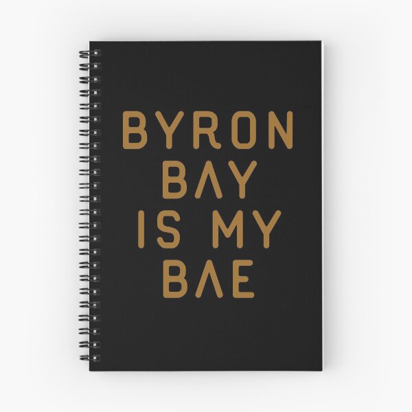 Item preview, Byron Bay is my Bae typography text art by Word Fandom - wordfandom designed and sold by Kerry Pritchard.