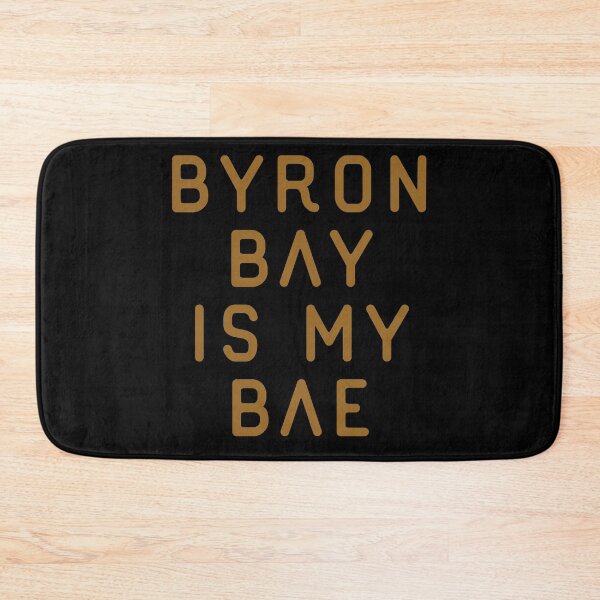 Item preview, Byron Bay is my Bae typography text art by Word Fandom - wordfandom designed and sold by Kerry Pritchard.