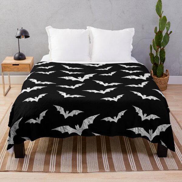 Bats Pattern Throw Blanket